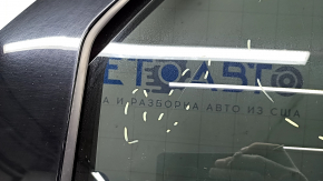 Door assembly rear right Ford Edge 15- keyless, black UM, scratches on glass, dents