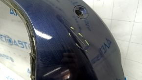 Rear bare bumper lower part Volvo XC90 16-22 for parking sensors, blue, scratches