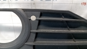 Frame grille fog light right BMW 3 F30 12-15 closed, sand
