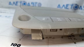 Front light Nissan Altima 13-18 without sunroof, gray, type 1, scratches, broken fasteners