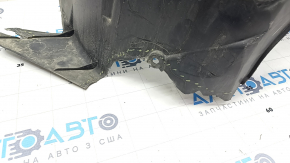 Front left fender liner Volvo XC90 16-22 tear, missing fragment, broken mount