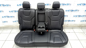 Rear row of seats 2nd row Ford Edge 15- leather black, electric, Titanium, under cleaning