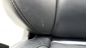 Driver's seat Ford Edge 15- with airbag, electric, heated, leather black, Titanium, rusty at the bottom, scratch, needs cleaning