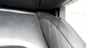 Driver's seat Ford Edge 15- with airbag, electric, heated, leather black, Titanium, rusty at the bottom, scratch, needs cleaning