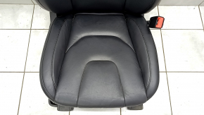 Passenger seat Ford Edge 15- with airbag, electric, heated, leather black, Titanium, for cleaning, rusty at the bottom, bump on the back