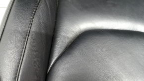 Passenger seat Ford Edge 15- with airbag, electric, heated, leather black, Titanium, for cleaning, rusty at the bottom, bump on the back