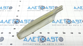 Rear left longitudinal railing trim Nissan Rogue 14-20 for 2 fasteners
