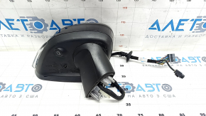 Side mirror right Volvo XC90 16-22 15+4 pins, turn signal, heated, auto-dimming, BSM, camera, blue
