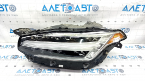 Front left headlight complete Volvo XC90 16-17 LED, for polishing