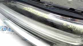 Front left headlight complete Volvo XC90 16-17 LED, for polishing