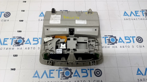 Front light Nissan Rogue 14-20 gray without sunroof, scratches, broken mount