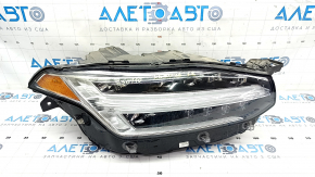 Front right headlight complete Volvo XC90 16-17 LED, for polishing