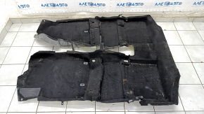 Floor covering Kia Forte 19-24 black, needs cleaning, torn