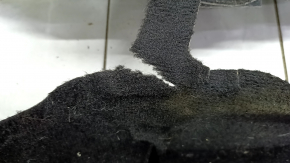 Floor covering Kia Forte 19-24 black, needs cleaning, torn
