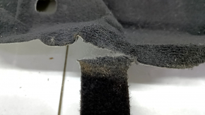 Floor covering Kia Forte 19-24 black, needs cleaning, torn