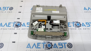 Front light Nissan Rogue 14-20 gray under the sunroof, scratches, broken mount