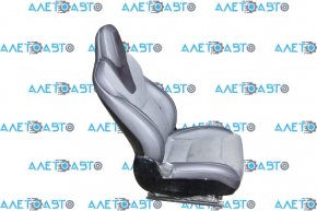 Tesla Model X 16-21 Driver's Seat Leather Black, Electric, with AIRBAG, Scratches on Pad