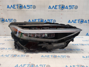 Headlight front right bare Toyota BZ4X 22- LED, scratches, broken fasteners