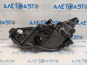 Headlight front right bare Toyota BZ4X 22- LED, scratches, broken fasteners