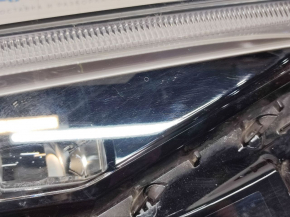Headlight front right bare Toyota BZ4X 22- LED, scratches, broken fasteners