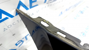 Rear bumper bare upper part Volvo XC90 16-19 without autoparking, blue, cracks, broken fastening