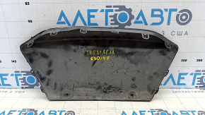 Rear bumper lip plug for Tesla Model S towbar 21 - crushed