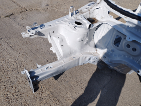 Front right quarter Mazda CX-30 20- white, on the body