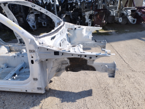 Front right quarter Mazda CX-30 20- white, on the body