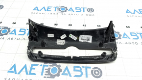 Front panel trim center lower Volvo XC90 16-22 wood, gloss, scratches