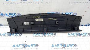 Upper center trunk door trim Ford Edge 15 - black, plastic turned white