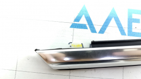 Molding door-glass central front right Volvo XC90 16-22 chrome, scratches, broken fastening