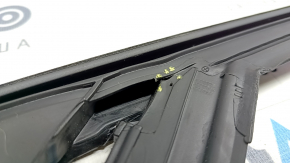 Upper door molding, front right Volvo XC90 16-22, chrome, complete with seal, scratches, tears