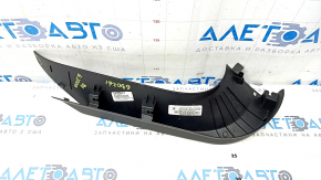 Upper right trunk door trim Ford Edge 15 - black, broken fastening