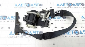 Passenger seat belt with tensioner Ford Edge 19- black, worn, for dry cleaning