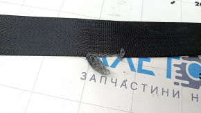 Passenger seat belt with tensioner Ford Edge 19- black, worn, for dry cleaning