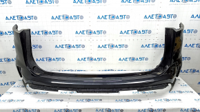 Rear bumper bare Ford Edge 19 - black, for parking sensors, scratches