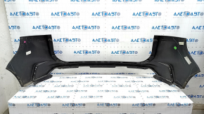 Rear bumper bare Ford Edge 19 - black, for parking sensors, scratches