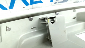 Volvo XC90 16-22 trunk opening trim gray, with metal inserts, scratches, broken fasteners