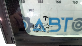 Rear left fixed glass window Tesla Model S 21-