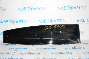 Tesla Model X 16-21 type 2 roof center molding, scratches, cracks, seal tear, broken fasteners