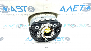 Airbag in steering wheel driver Volvo XC90 16-22 gray, scratches