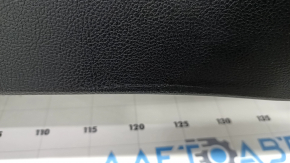 Central console with armrest Ford Edge 19 - black, scratches, needs cleaning, armrest is torn
