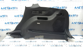 Right arch trim Ford Edge 15 - black, under subwoofer, scratches, plastic turned white, broken fastening
