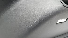 Right arch trim Ford Edge 15 - black, under subwoofer, scratches, plastic turned white, broken fastening