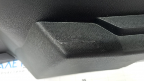 Right arch trim Ford Edge 15 - black, under subwoofer, scratches, plastic turned white, broken fastening