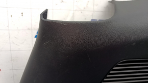 Right arch trim Ford Edge 15 - black, under subwoofer, scratches, plastic turned white, broken fastening