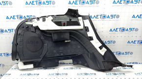 Right arch trim Ford Edge 15 - black, under subwoofer, scratches, plastic turned white, broken fastening