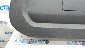 Lower boot door trim Volvo XC90 16-22 for electric door, black, scratches, worn