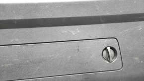 Lower boot door trim Volvo XC90 16-22 for electric door, black, scratches, worn