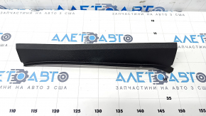 Front pillar trim middle right Ford Edge 15 - black, plastic turned white